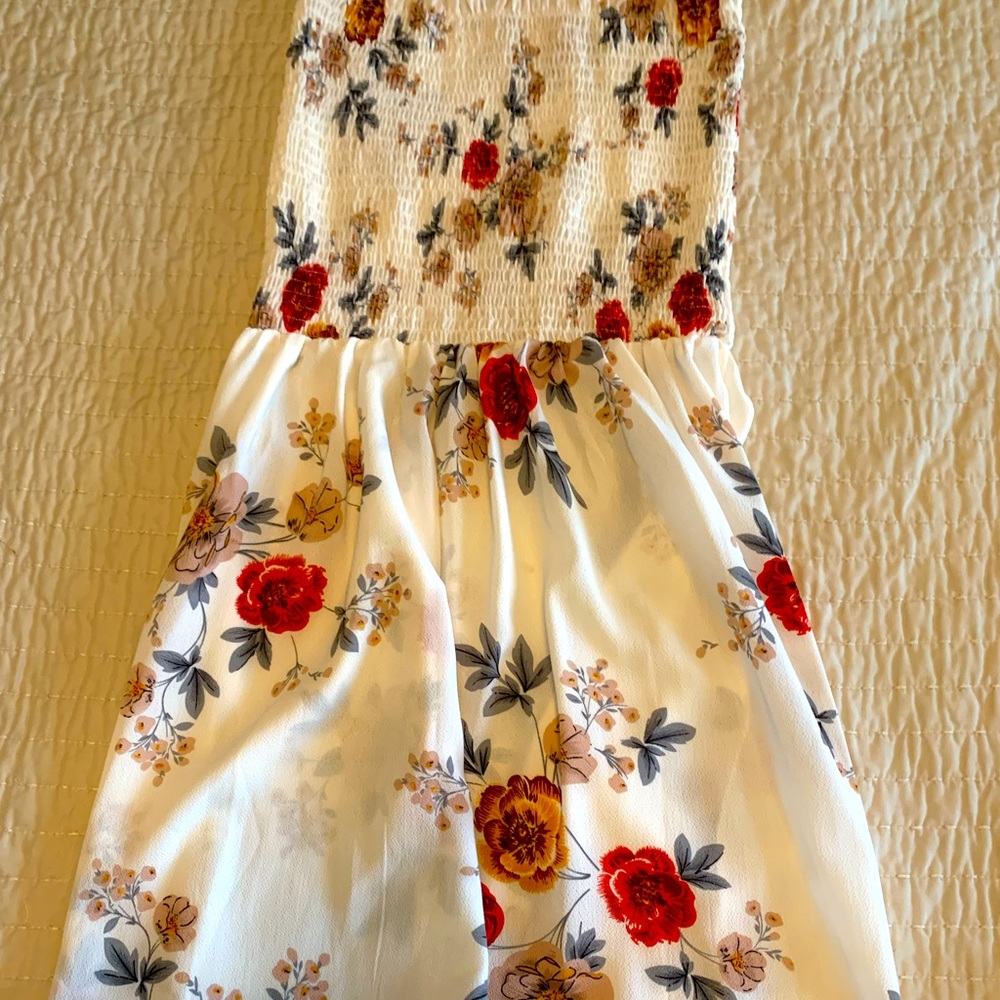 Floral tube dress